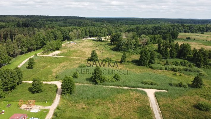 Działki nad jeziorem Niesłysz