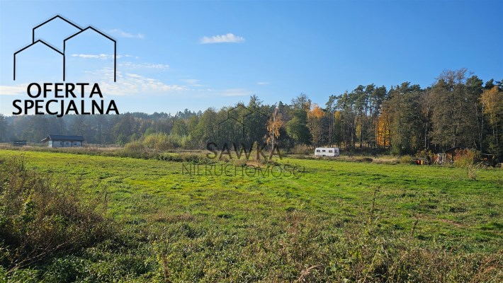 Na sprzedaż działka budowlana nad jeziorem Niesłys