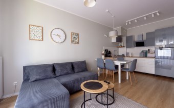 Salon z aneksem kuchennym – Łężyca-Inwestycyjna, Z