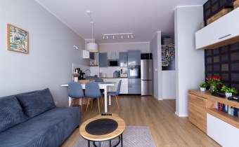 Salon z aneksem kuchennym – Łężyca-Inwestycyjna, Z