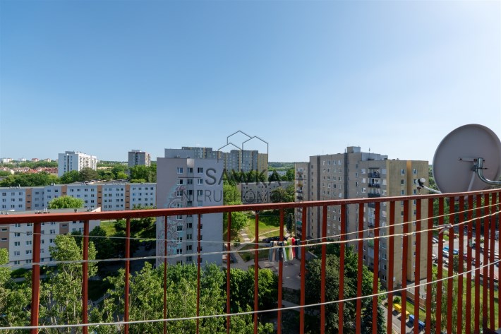 Balkon - mieszkanie 3 pokojowe - Budziszyńska - Zi
