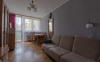 Jasny salon z wyjściem na balkon | 3-pokojowe mies